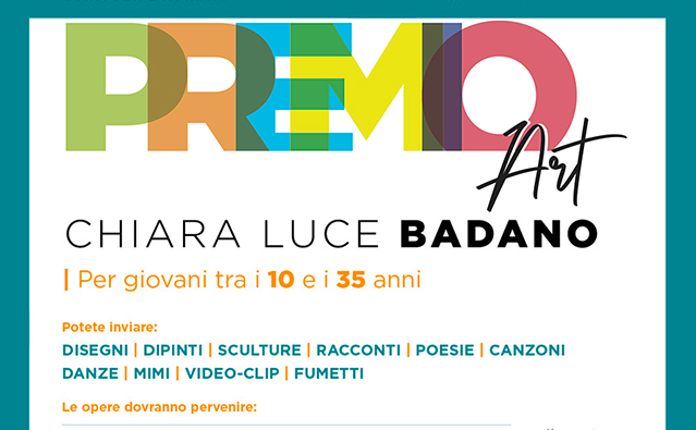 PREMIO ART Chiara Luce Badano 2023 - VI edizione